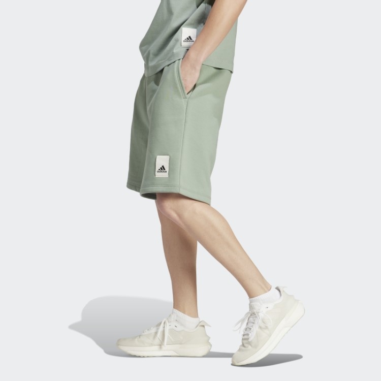 Shorts De Lã Adidas Verde Prata