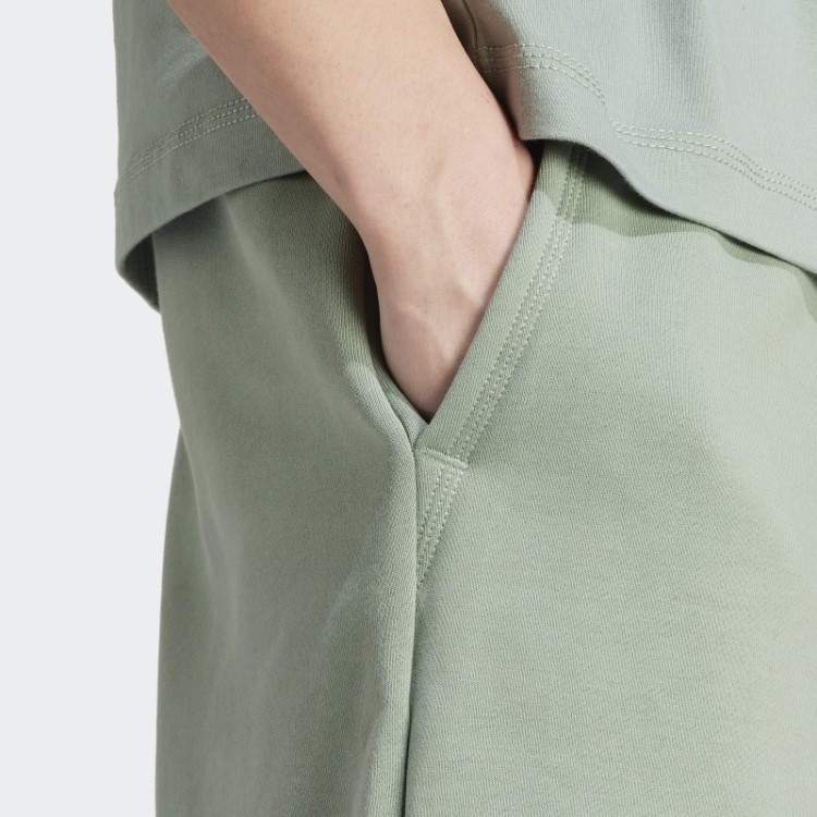 Shorts De Lã Adidas Verde Prata
