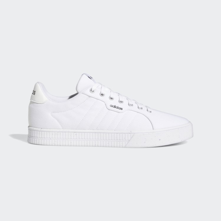 Tênis Branco Adidas Daily 3.0 Eco Lifestyle Para Skate