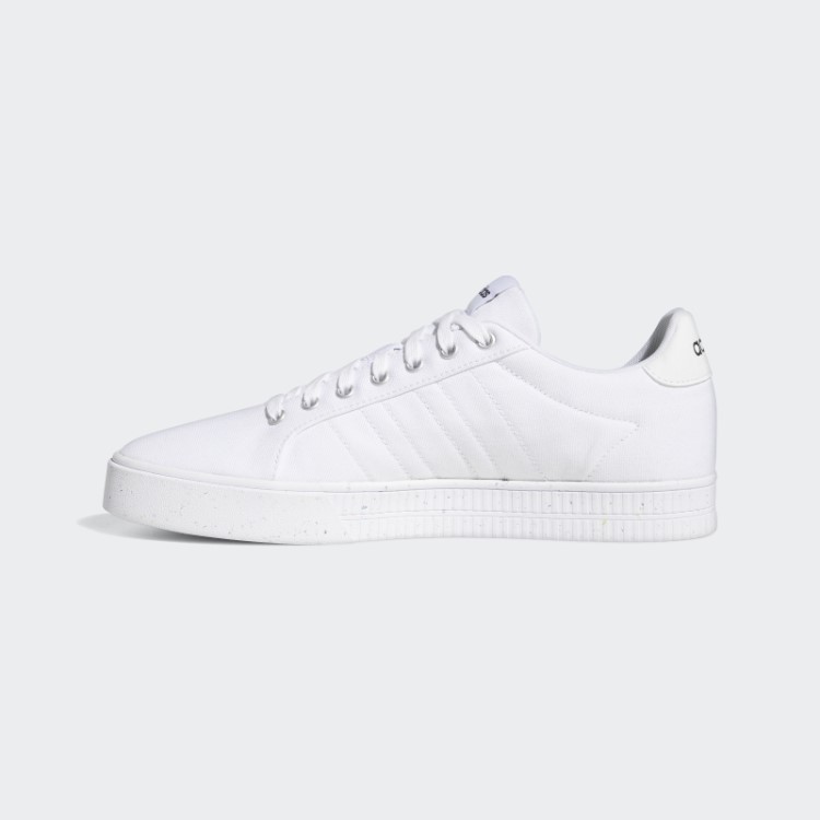 Tênis Branco Adidas Daily 3.0 Eco Lifestyle Para Skate