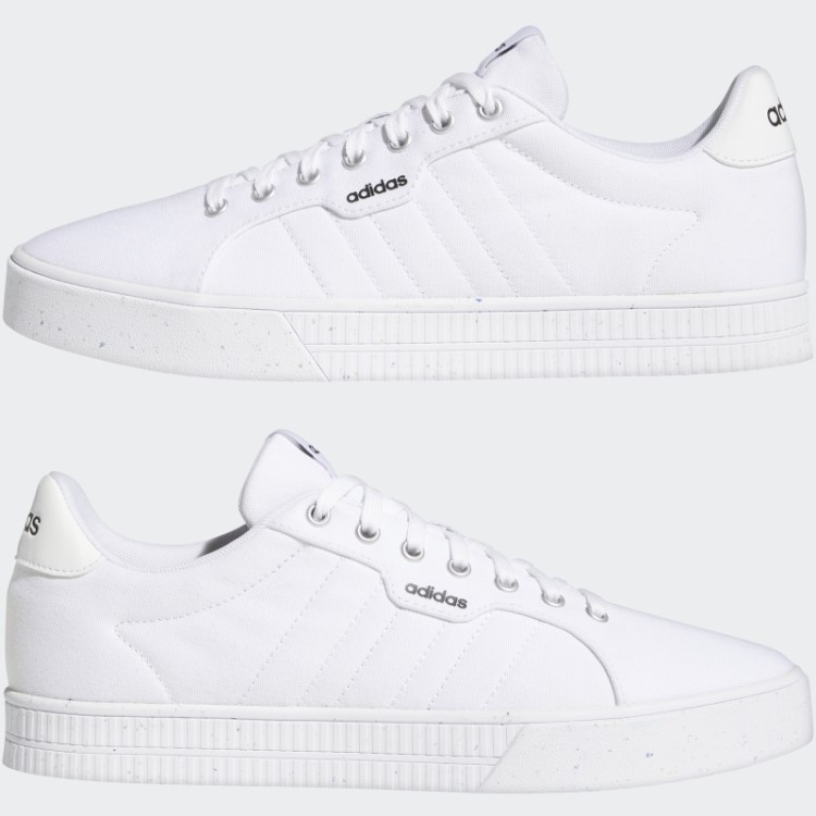 Tênis Branco Adidas Daily 3.0 Eco Lifestyle Para Skate