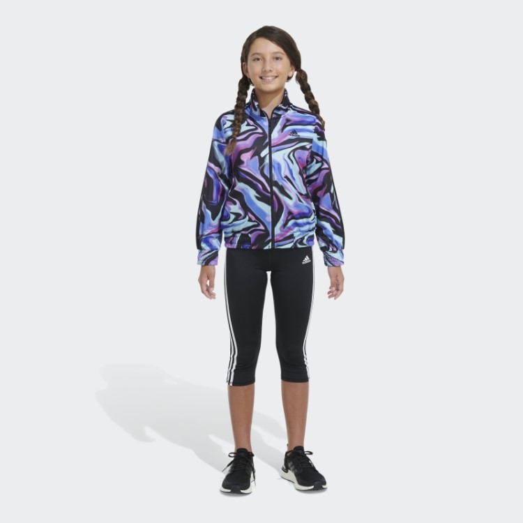 Preto Aop 3s Tricô Jkt Adidas