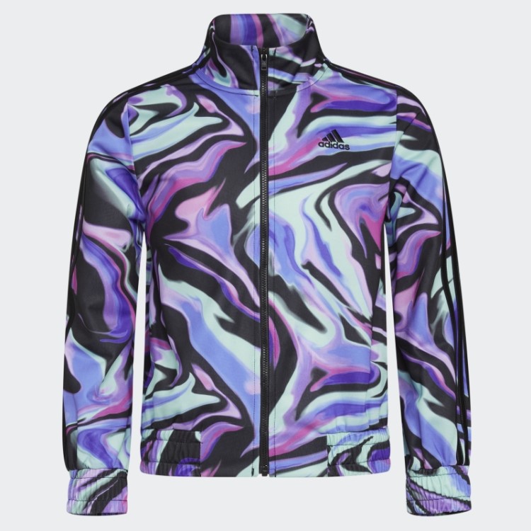 Preto Aop 3s Tricô Jkt Adidas