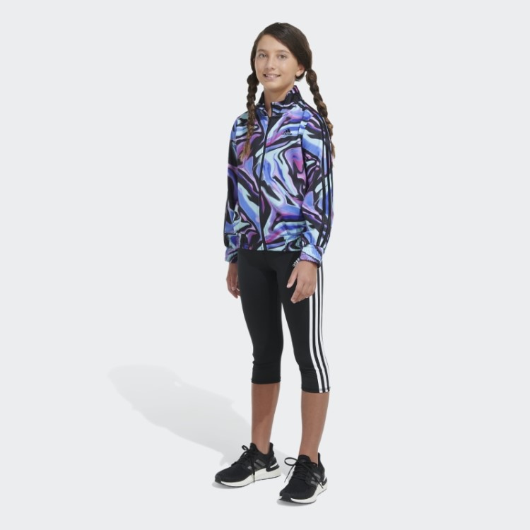 Preto Aop 3s Tricô Jkt Adidas