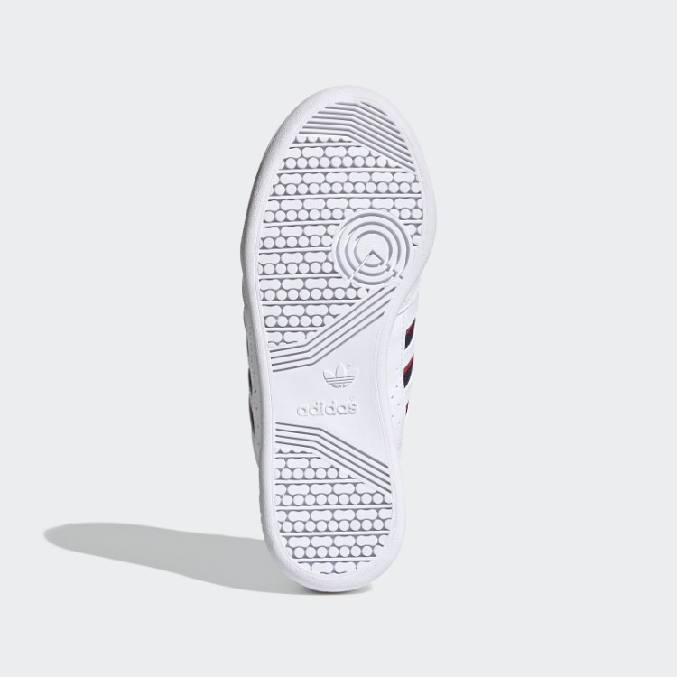 Tênis Adidas Continental 80 Listras Branco