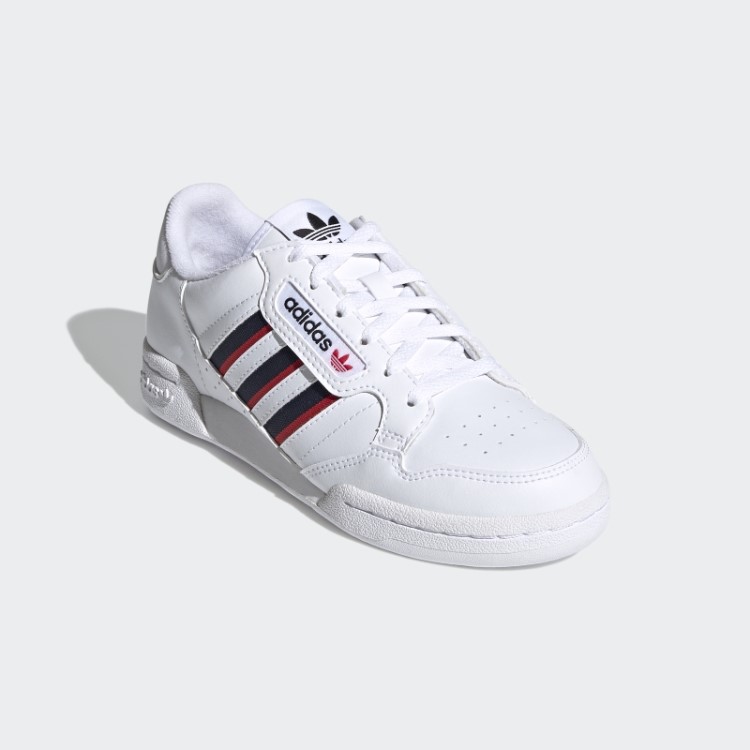 Tênis Adidas Continental 80 Listras Branco
