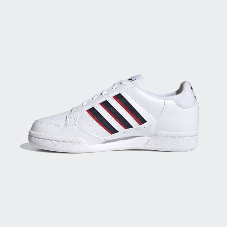 Tênis Adidas Continental 80 Listras Branco