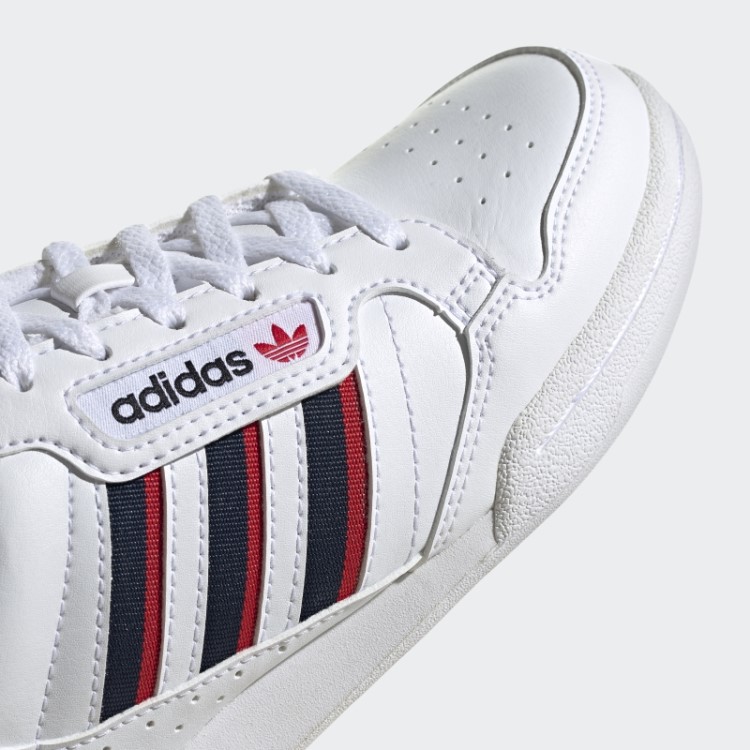 Tênis Adidas Continental 80 Listras Branco
