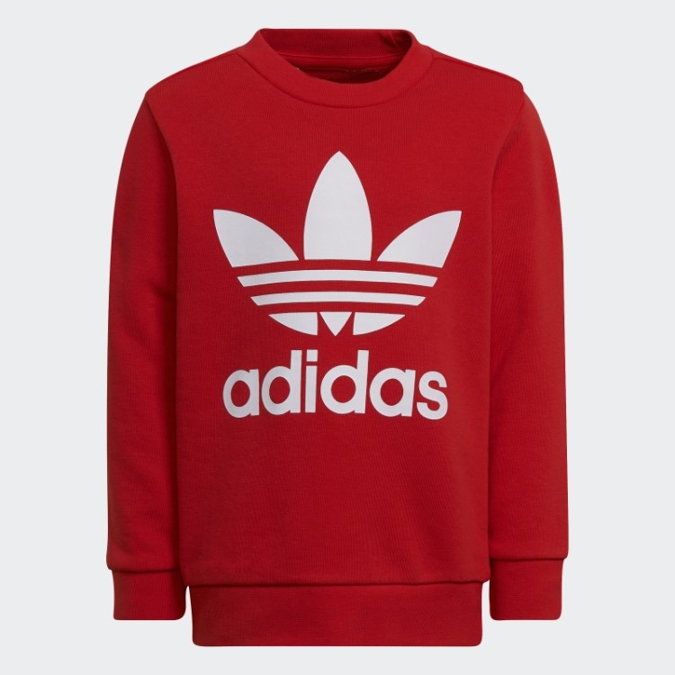 Conjunto Vermelho Adidas Adicolor