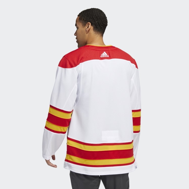 White Flames Away Autêntica Camisa Profissional Adidas