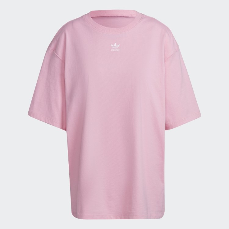 Camiseta Adicolor Essencial Rosa Adidas