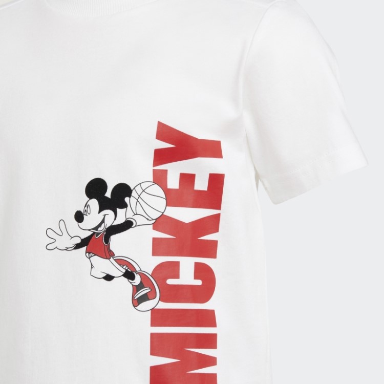 Conjunto De Verão Branco Adidas Disney Mickey Mouse