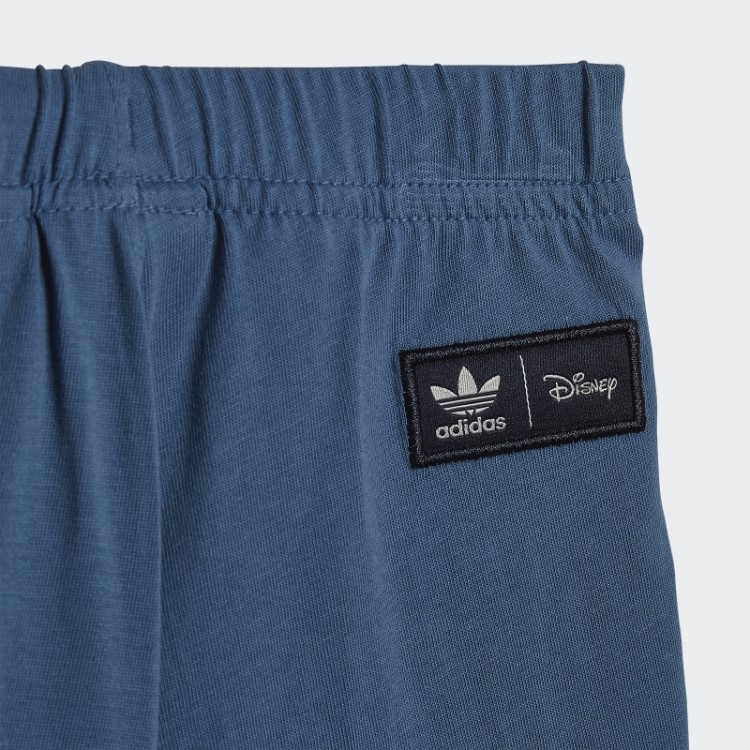 Shorts Branco Disney Mickey And Friends E Camiseta Adidas