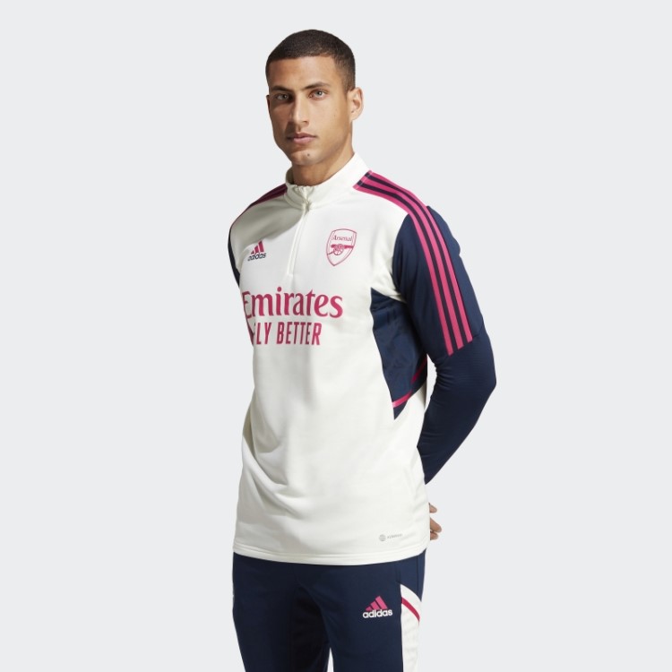 Arsenal Condivo 22 Camisa De Treino Branca Adidas