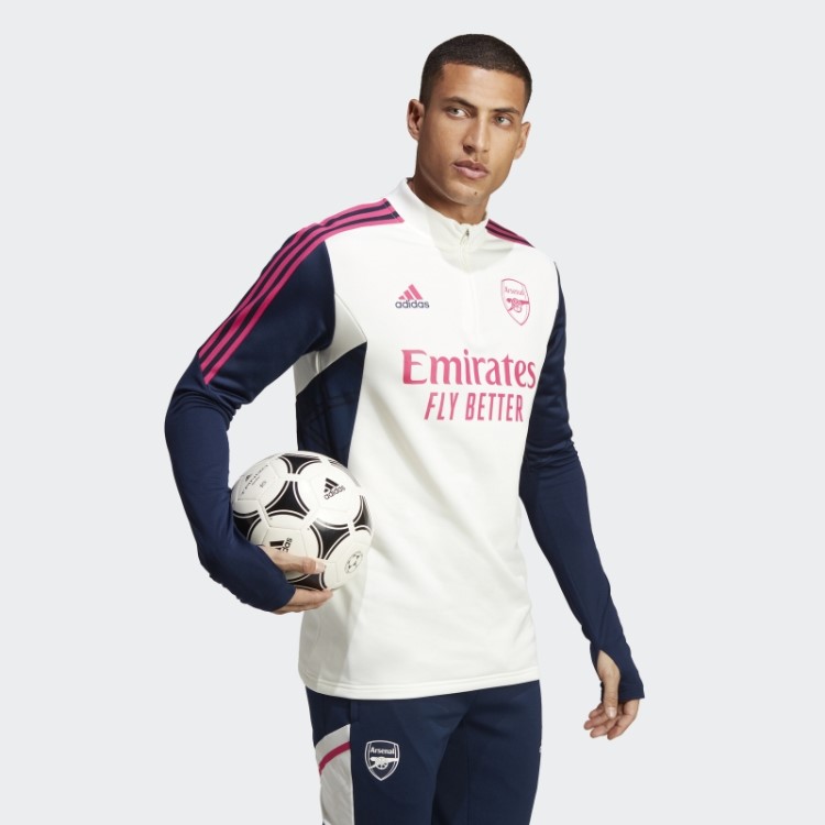 Arsenal Condivo 22 Camisa De Treino Branca Adidas