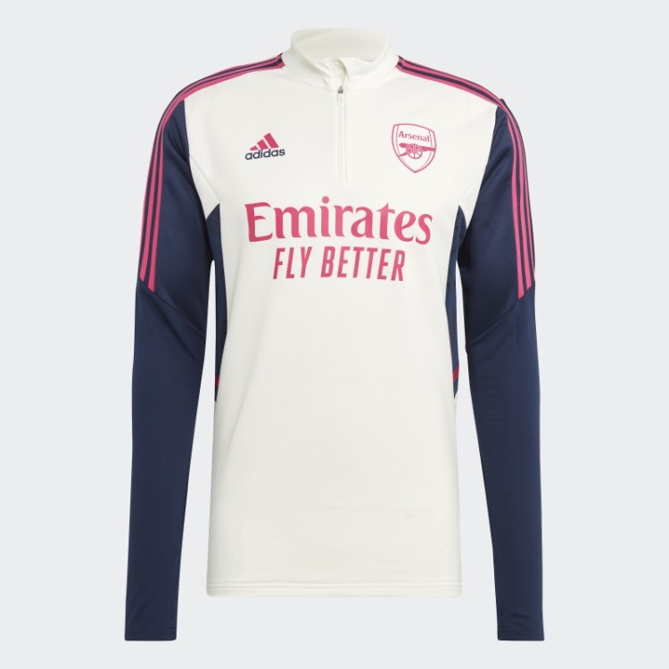 Arsenal Condivo 22 Camisa De Treino Branca Adidas