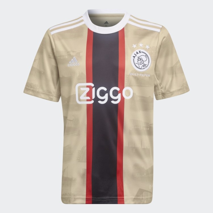 Adidas Ajax Amsterdam X Jornal Diário 22/23 Terceira Camisa Branca