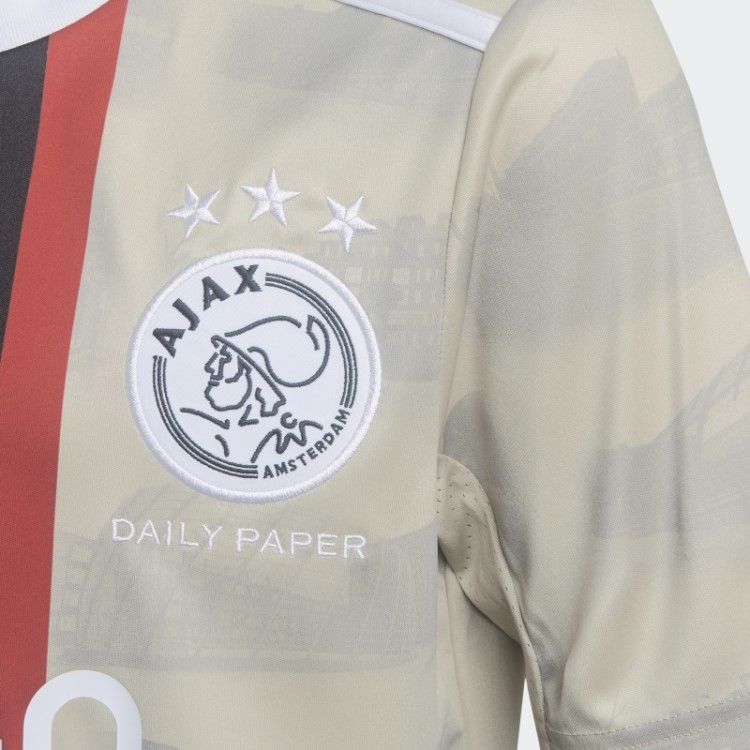 Adidas Ajax Amsterdam X Jornal Diário 22/23 Terceira Camisa Branca