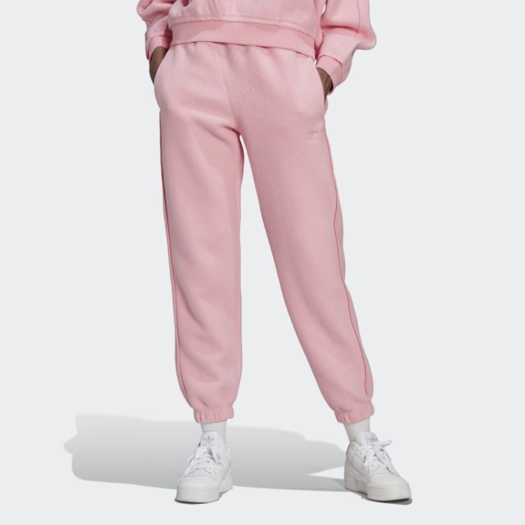 Calça De Moletom Adidas Loungewear Rosa Claro