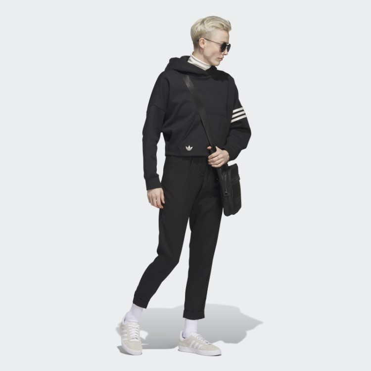 Moletom Preto Adicolor Neuclassics Da Adidas