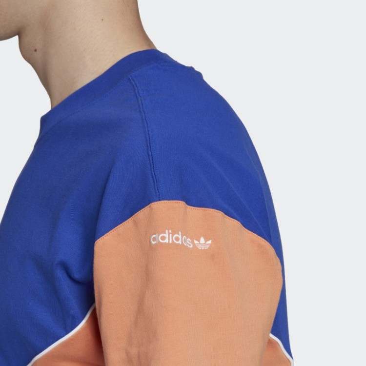 Camiseta Azul Adidas Adicolor Arquivo Sazonal