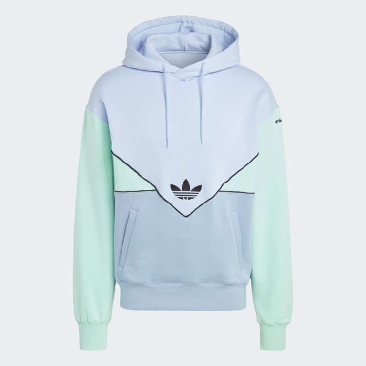 Moletom Com Capuz De Arquivo Sazonal Adidas Blue Dawn Adicolor