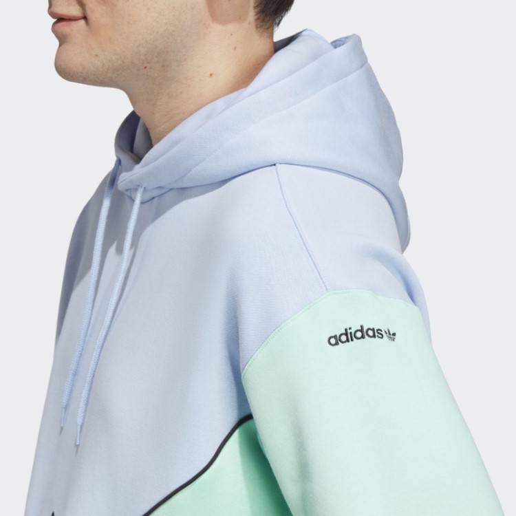 Moletom Com Capuz De Arquivo Sazonal Adidas Blue Dawn Adicolor
