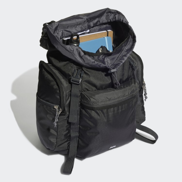 Moda Mochila Toploader Aventura Adidas Preta