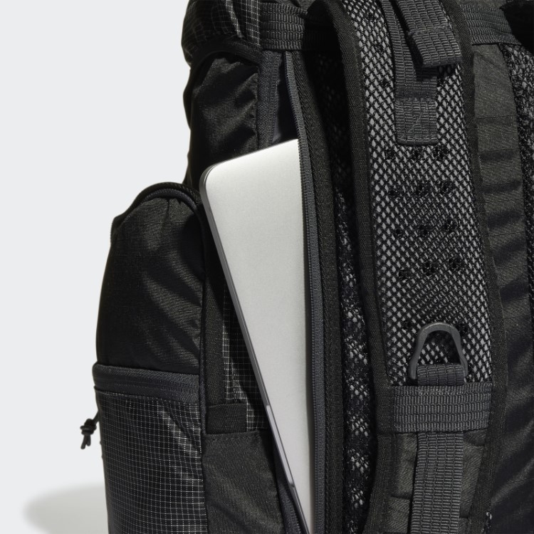 Moda Mochila Toploader Aventura Adidas Preta