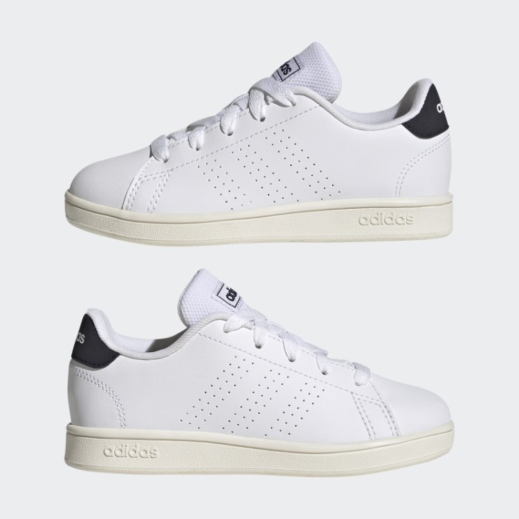 Adidas Advantage Style Court Lace Shoes Ink