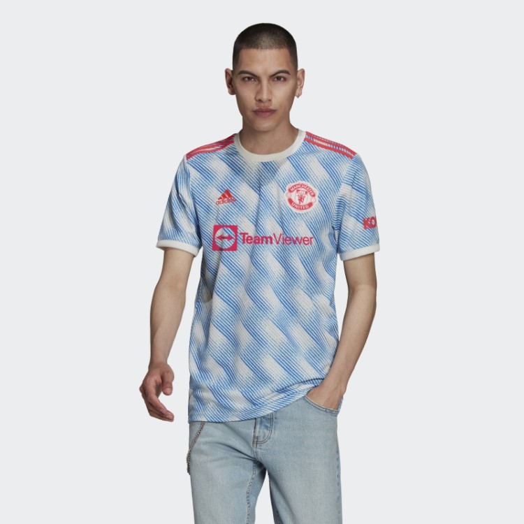 Camisa Branca Adidas Manchester United 21/22 Away