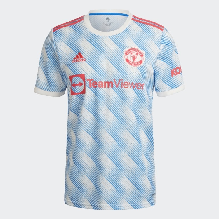 Camisa Branca Adidas Manchester United 21/22 Away