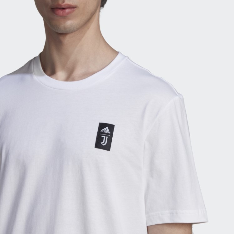 Camiseta Estampada Juventus Branca Adidas