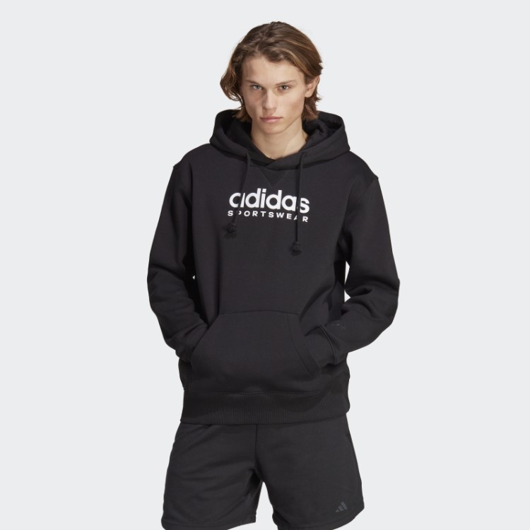 Adidas All Szn Moletom Com Capuz Gráfico Preto