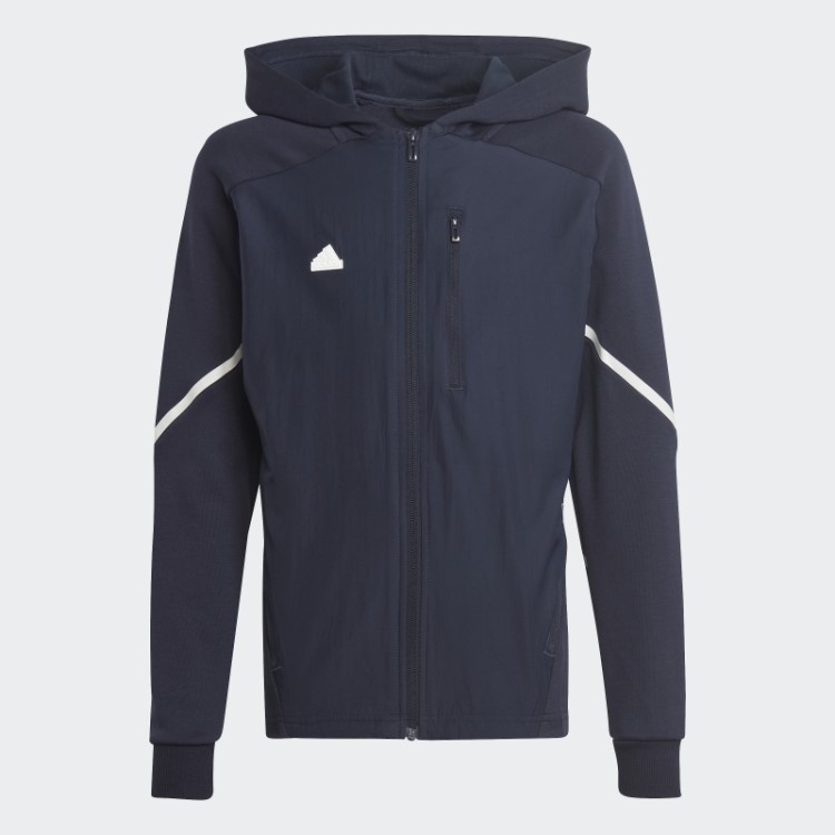 Ink Adidas Designed For Gameday Moletom Com Zíper Completo