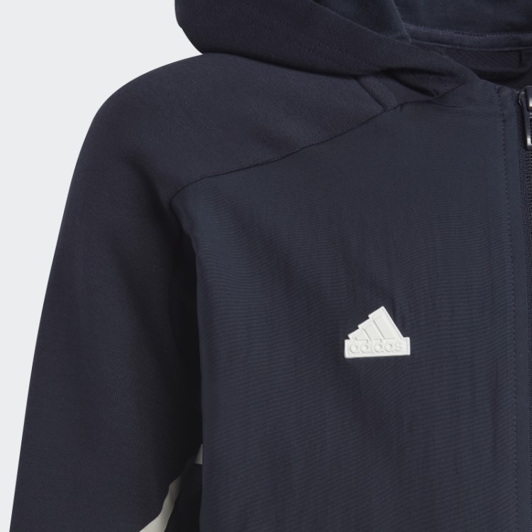 Ink Adidas Designed For Gameday Moletom Com Zíper Completo