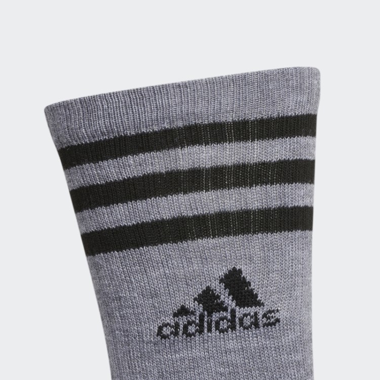 Meias Acolchoadas Mistas Adidas 6 Pares Pretas
