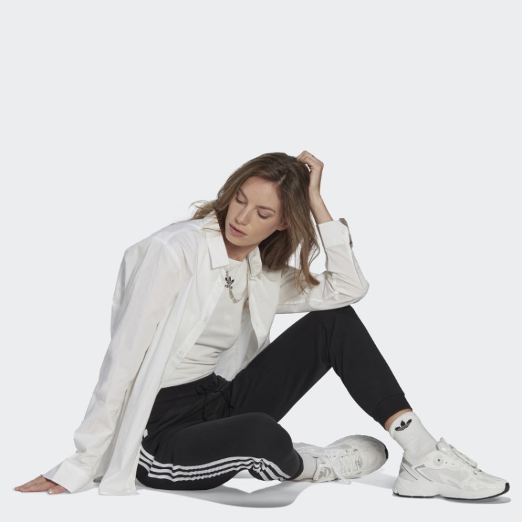Adicolor Classics Calça Slim Com Punho Adidas Preto