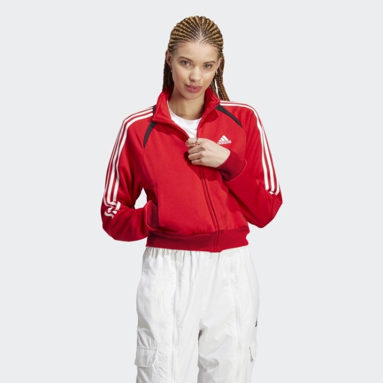 Adidas Tiro Terno Up Jaqueta Estilo De Vida Escarlate