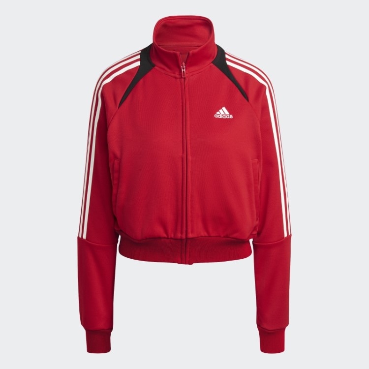 Adidas Tiro Terno Up Jaqueta Estilo De Vida Escarlate