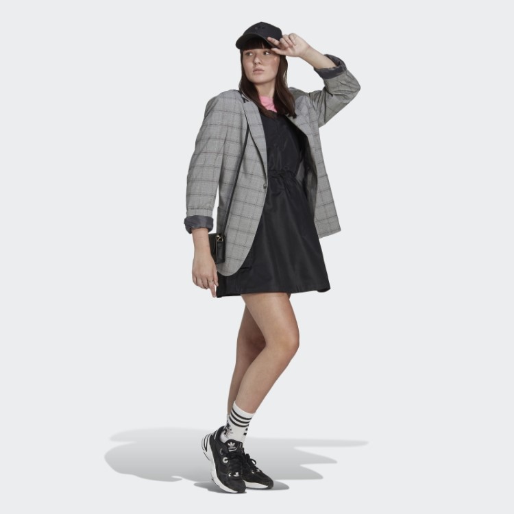 Vestido De Nylon Adidas Preto