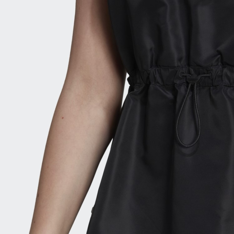 Vestido De Nylon Adidas Preto
