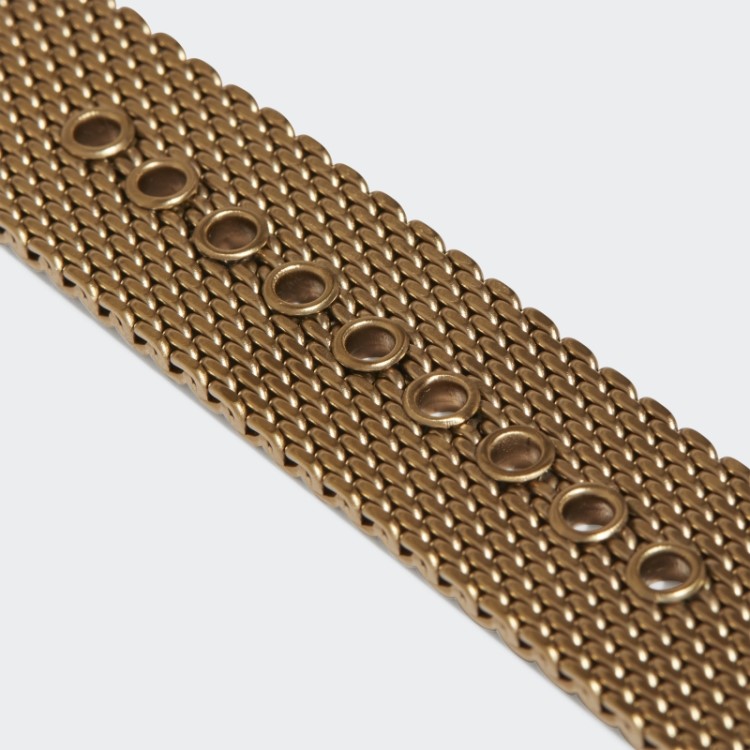 Edição Dois M Relógio Dourado Metálico Adidas