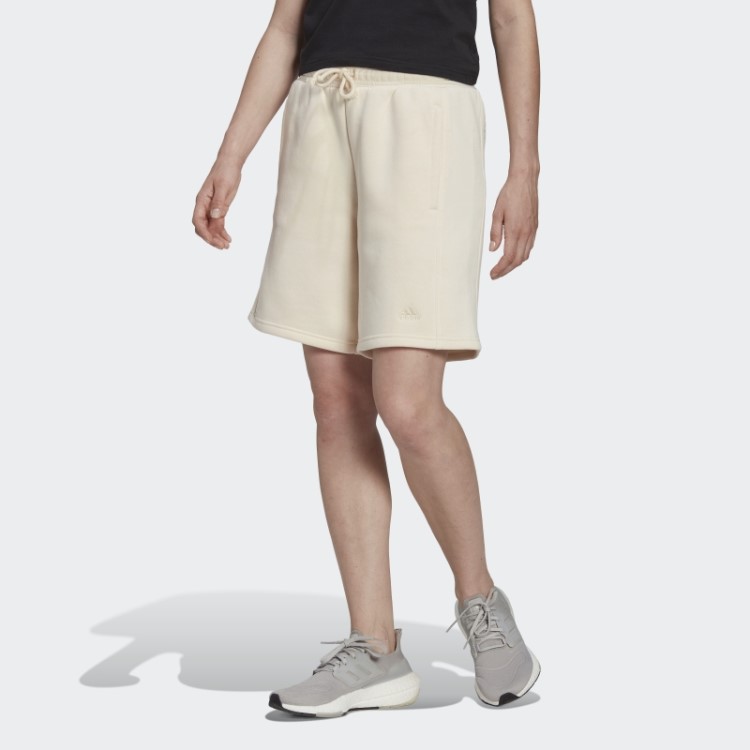 Bermuda De Lã Adidas Ecru Matiz All Szn