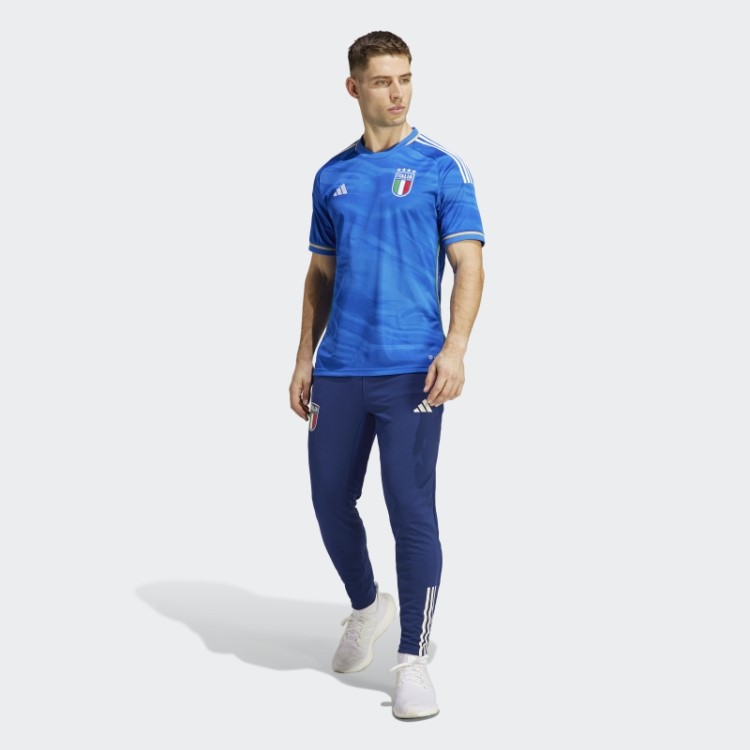 Camisa Azul Itália 23 Home Adidas Fashion