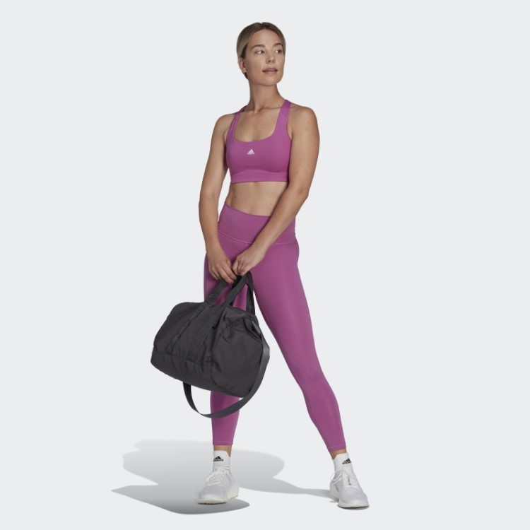 Sutiã Lilás De Suporte Médio Adidas Powerimpact Training