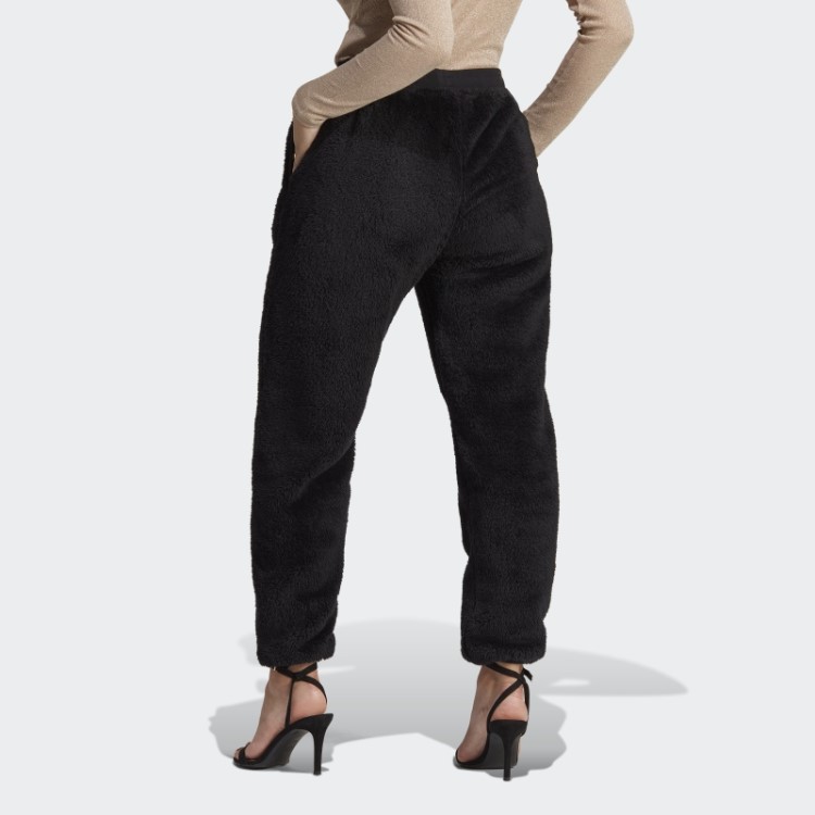 Adidas Essentials+ Calça De Pelúcia Fofa Preta