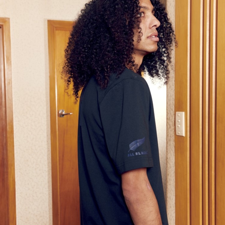 Camiseta Estilo De Vida Rugby All Black Adidas Preta