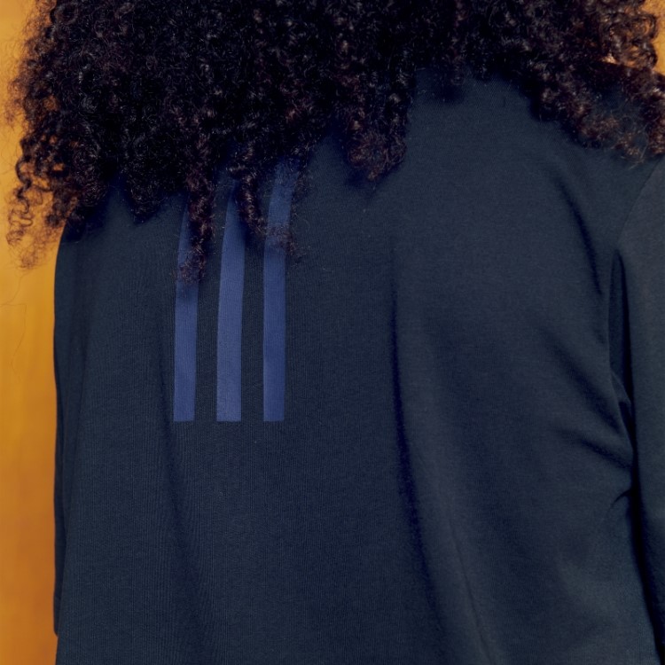 Camiseta Estilo De Vida Rugby All Black Adidas Preta