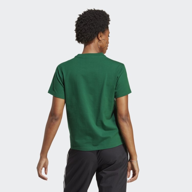 Camiseta Adicolor Classics Trefoil Verde Escuro Adidas